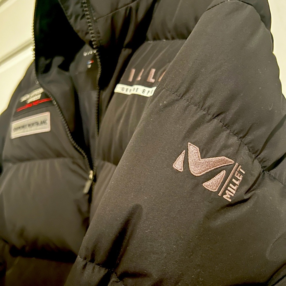 Millet woman black down jacket/puffer